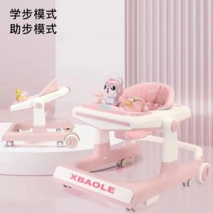 婴儿学步车一岁防o型腿多种功能防侧翻手推学走路助步起步车学步车