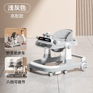婴儿学步车多种功能可折叠防o型腿防侧翻6到18月宝宝学步车
