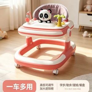 婴儿学步车多种功能可折叠防o型腿防侧翻6到18月宝宝手推车