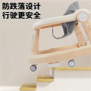 婴儿学步车防o型腿宝宝可折叠多种功能儿童小孩学行车学步车