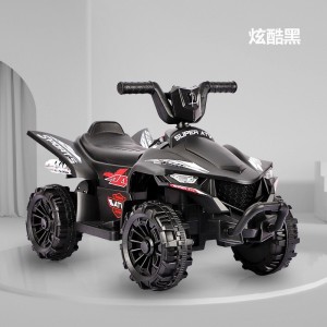 越野四轮汽车可坐人男女宝宝2-8-10岁遥控玩具儿童电动沙滩摩托车