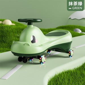 儿童扭扭车1-6岁溜溜车防侧翻摇摆车静音闪光轮音乐灯光宝宝玩具