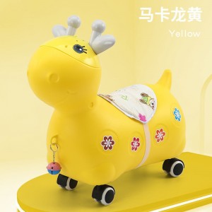 新款小鹿儿童滑行车扭扭车带音乐灯光溜溜车学步车助步车