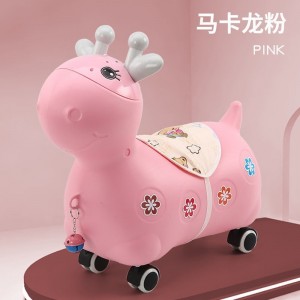 新款小鹿儿童滑行车扭扭车带音乐灯光溜溜车学步车助步车