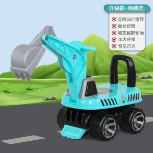 儿童挖掘机大号可坐人旋转座椅宝宝勾机老挖工程车小孩玩具挖土车