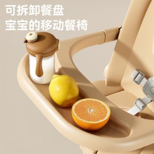 儿童溜娃神器手推车高景观轻便婴儿车宝宝遛娃车可坐可躺