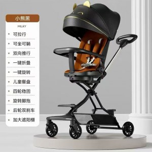 儿童溜娃神器手推车高景观轻便婴儿车宝宝遛娃车可坐可躺
