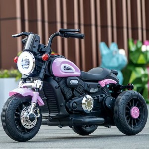 三轮车男女孩宝宝电瓶车小孩可坐人充电遥控玩具车儿童电动摩托车