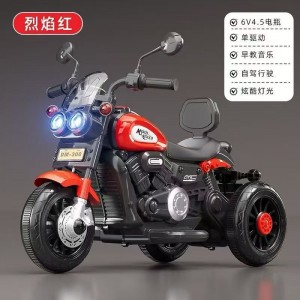 儿童电动摩托车男孩充电电动车三轮车宝宝童车小孩电瓶车双驱动