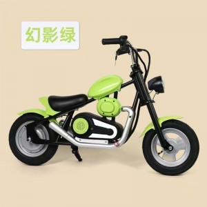 新款儿童电动摩托车2--8岁可调节车速充电迷你越野摩托车200W电机