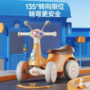 儿童滑行车1-3岁男女宝宝学步车小孩无脚踏平衡溜溜车四轮滑步车