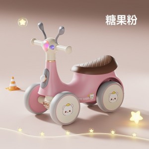 儿童滑行车1-3岁男女宝宝学步车小孩无脚踏平衡溜溜车四轮滑步车