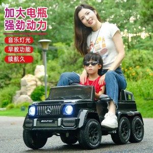 2026新款厂家大g可坐大人新款高端婴儿童电动车六轮宝宝汽车