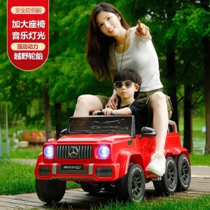 2026新款厂家大g可坐大人新款高端婴儿童电动车六轮宝宝汽车