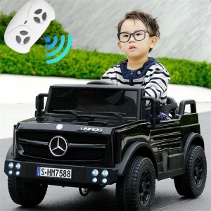 奔驰授权大g儿童电动车遥控玩具车男女宝宝小孩可坐人四轮越野车