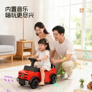 儿童多种功能滑行车可坐四轮宝宝助步车1-3岁音乐玩具扭车周岁礼