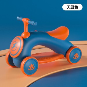 儿童滑行车助步车 1-3岁男女宝宝扭扭车防侧翻带音乐灯光