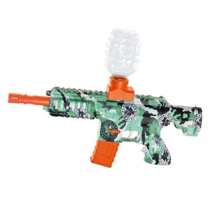 玩具家居 m416电动抛球机软子弹枪玩具夹电池高速飞溅儿童玩具枪