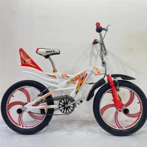 高品质钢架铝合金轮圈 BMX 自行车自由式 V 刹全避震车架表演自行车