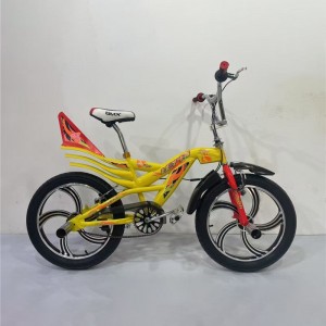 高品质钢架铝合金轮圈 BMX 自行车自由式 V 刹全避震车架表演自行车