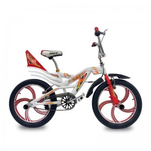 高品质钢架铝合金轮圈 BMX 自行车自由式 V 刹全避震车架表演自行车