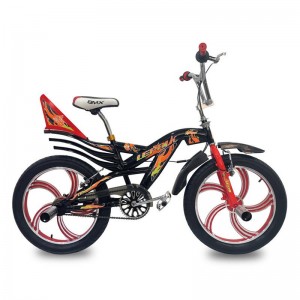 高品质钢架铝合金轮圈 BMX 自行车自由式 V 刹全避震车架表演自行车