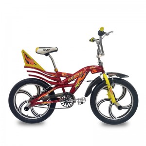 高品质钢架铝合金轮圈 BMX 自行车自由式 V 刹全避震车架表演自行车