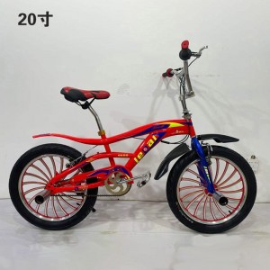 仓库库存 20 英寸平地 BMX 特技自行车 自由式自行车 V 刹单速儿童自行车