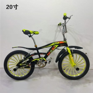 仓库库存 20 英寸平地 BMX 特技自行车 自由式自行车 V 刹单速儿童自行车