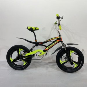 自由式迷你 BMX 自行车 20 英寸单速钢架街头碟刹避震前叉 男女通用