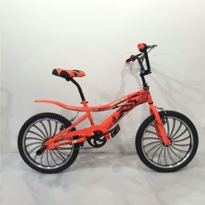 表演自行车BMX 自行车 20 英寸单速钢架自由式赛车自行车