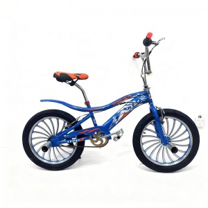 表演自行车BMX 自行车 20 英寸单速钢架自由式赛车自行车