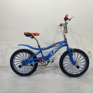 表演自行车BMX 自行车 20 英寸单速钢架自由式赛车自行车