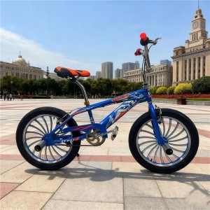 经济实惠的20英寸 BMX 钢制自行车 自由式杂技自行车 单速成人性能自行车